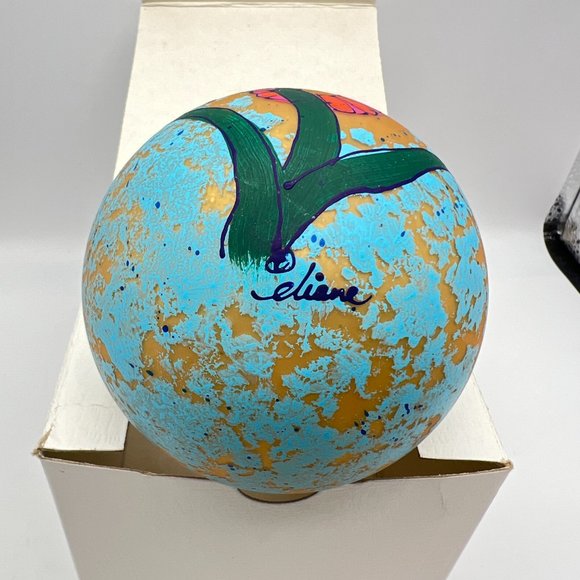 Seahorse Ornament Hand Crafted Signed By Artist Diane Kwiecien St. Thomas - Picture 7 of 12